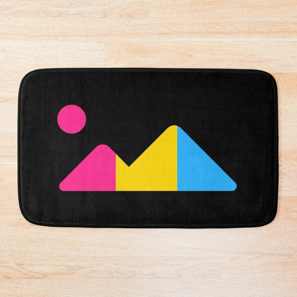 Item preview, Moon And Mountains. Pansexual Pride Flag. Pansexual Pride designed and sold by Subtle Pride Shop.
