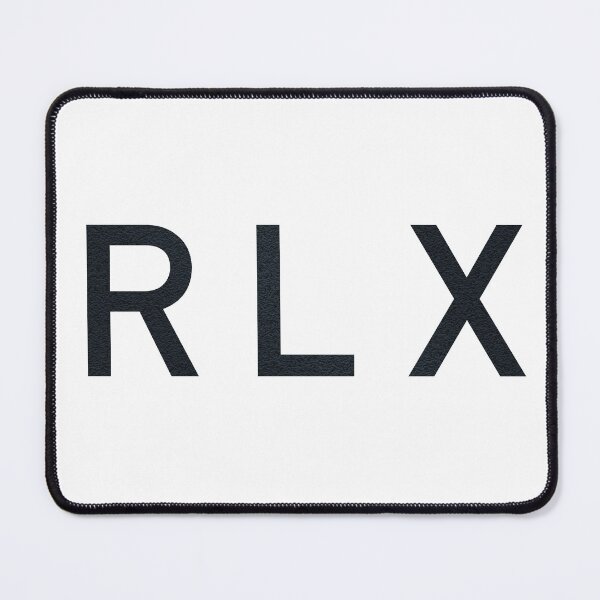 Item preview, RELAX - R L X - DIN designed and sold by Hell-Prints.
