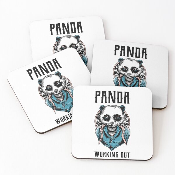 Item preview, panda working out designed and sold by fhodgson.
