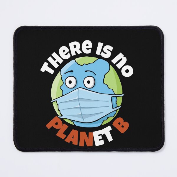Item preview, Cute Kids There is no planet B Environmentalism environmental activism - sick earth with thermometer designed and sold by Click-Like.