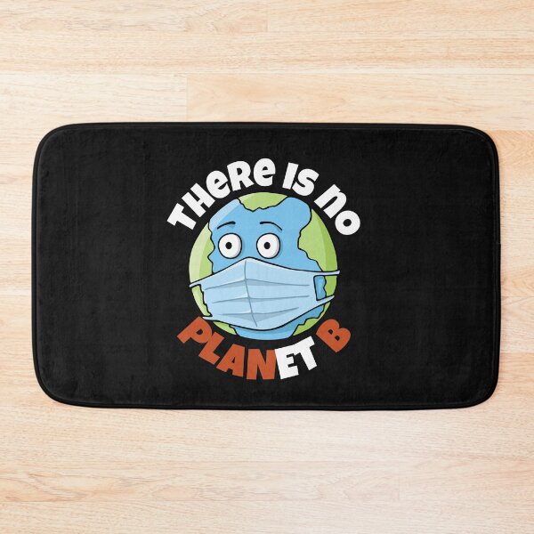 Item preview, Cute Kids There is no planet B Environmentalism environmental activism - sick earth with thermometer designed and sold by Click-Like.