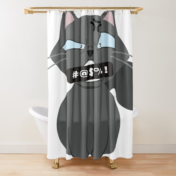 Swearing Shower Curtains for Sale | Redbubble