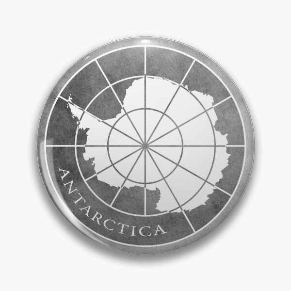 Item preview, Watercolor Antarctica emblem designed and sold by jay-p.