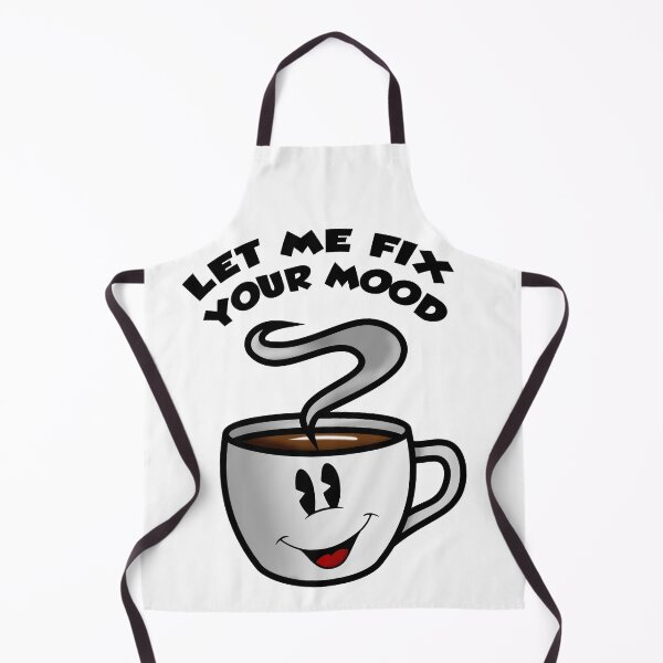 Item preview, Let Me Fix Your Mood - Kawaii Cute Coffee Cup designed and sold by Genjitsu-Art.