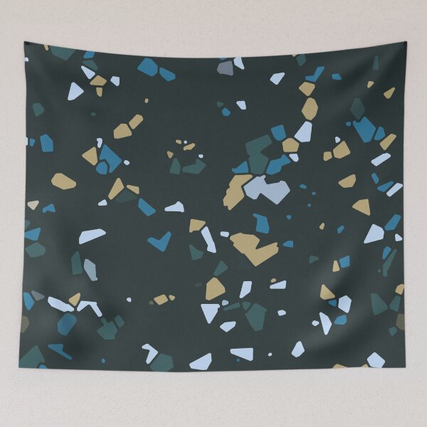 Artikelvorschau, Digital Granite Modern, Muster Blau entworfen und verkauft von BrentHolzheimer.