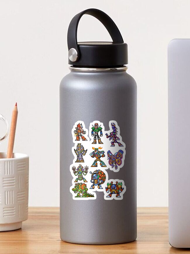 Mega man x 2 Maverick robot masters stickers | Sticker