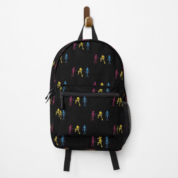 Item preview, Skeletons Halloween. Pansexual Pride designed and sold by Subtle Pride Shop.