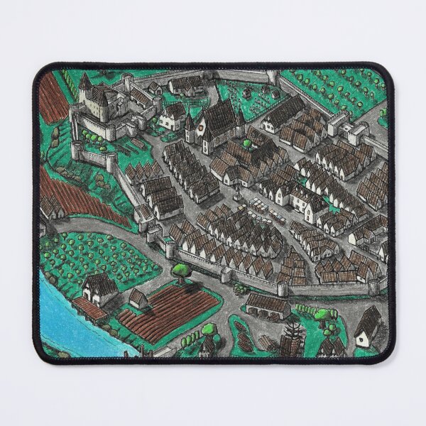 Item preview, The City of Hollace - Isometric designed and sold by MinishMaps.