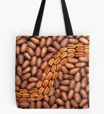 Pecans in a design Tote Bag