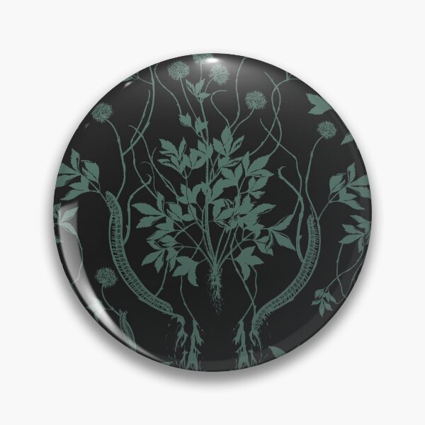 Item preview, Centipede Damask in Pine designed and sold by maggie-byrd.