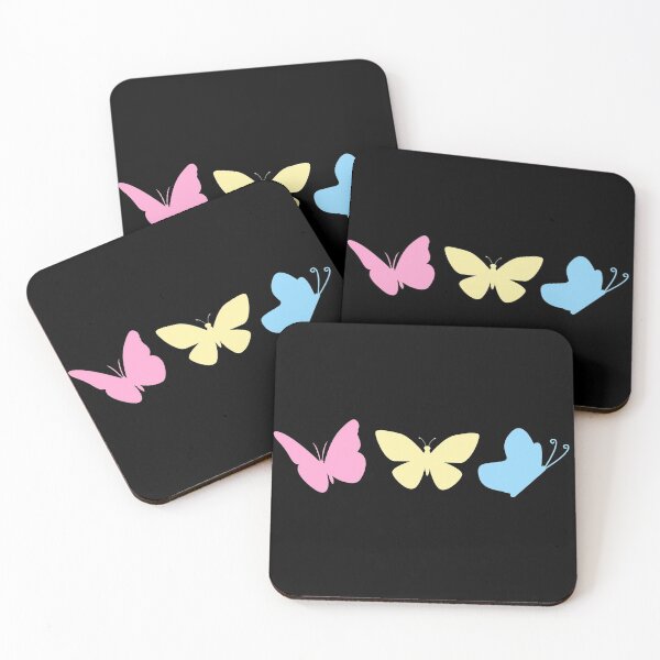 Item preview, Pastel Butterflies. Pansexual Pride designed and sold by Subtle Pride Shop.
