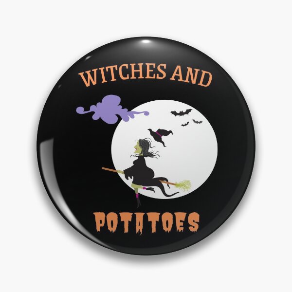 Item preview, Witches and Potatoes Funny Halloween designed and sold by HQ Prints.