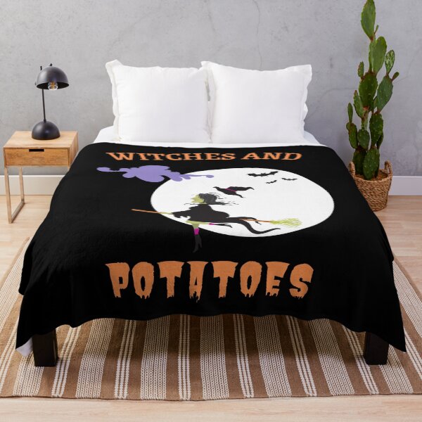 Item preview, Witches and Potatoes Funny Halloween designed and sold by HQ Prints.