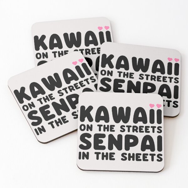 Artikelvorschau, Kawaii auf den Straßen Senpai in den Blättern Anime Pun entworfen und verkauft von AweSoMe Shirts.