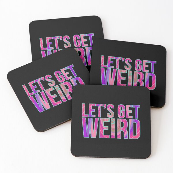 Item preview, Lets Get Weird Gift Colorful Tie Dye Trippy designed and sold by elamlakini.
