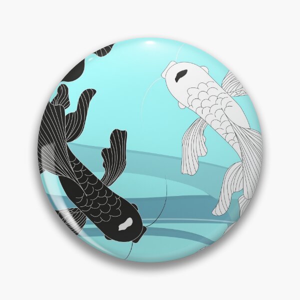 Item preview, Yin and Yang Koi designed and sold by SapodillaStudio.
