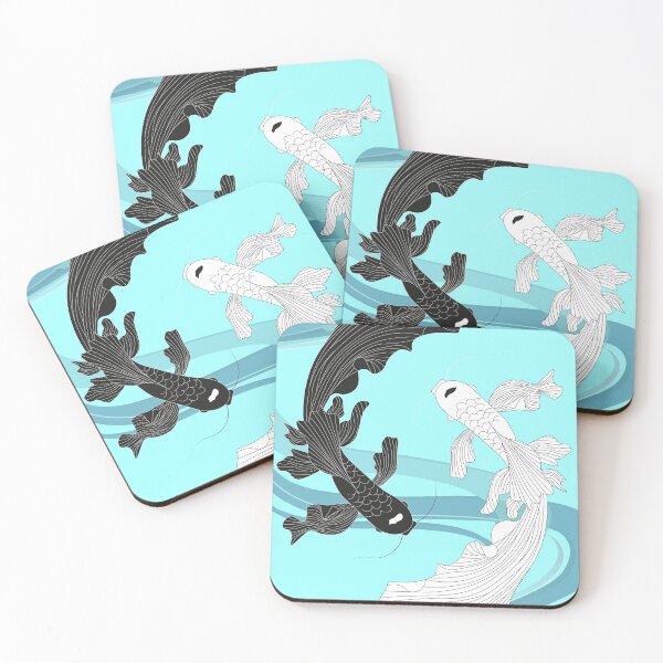 Item preview, Yin and Yang Koi designed and sold by SapodillaStudio.