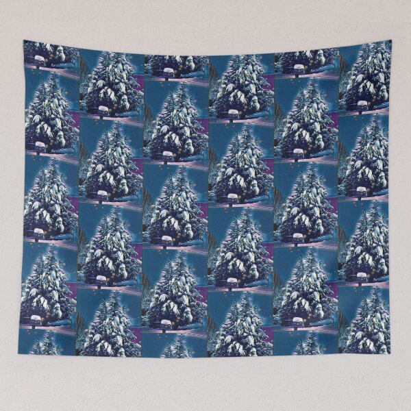 Item preview, Beautiful snowy pine tree designed and sold by PandLcreations.