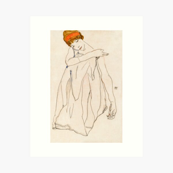 Item preview, EGON SCHIELE - Dancer 1913 designed and sold by artdesignco.