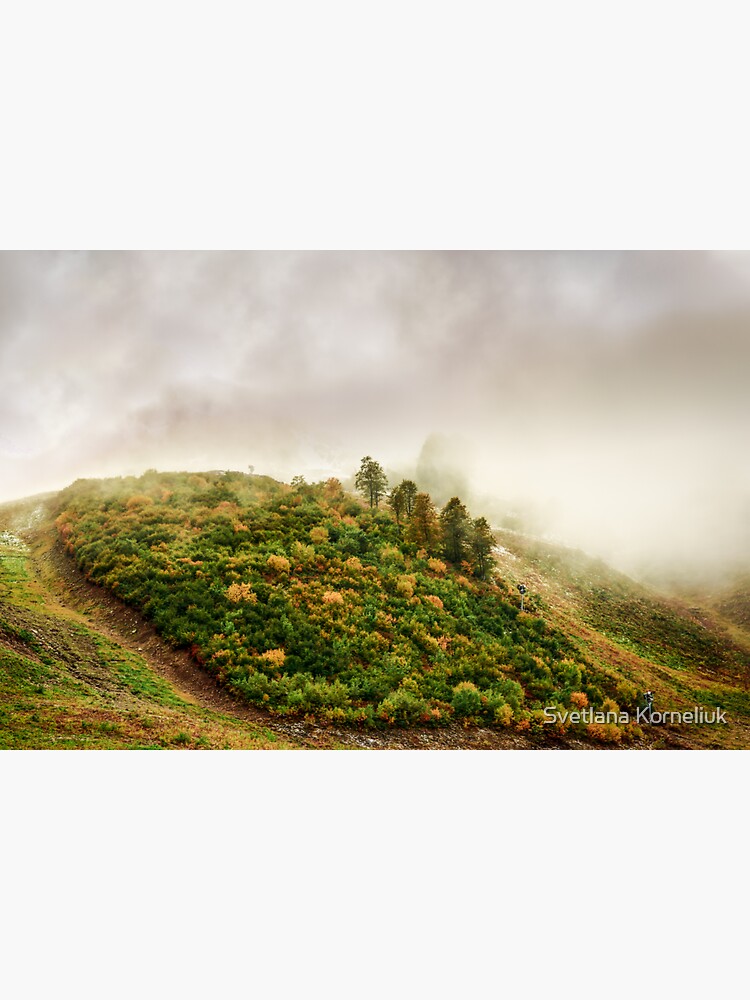 Autumn valley in the cloud by SvetlanaKorneli