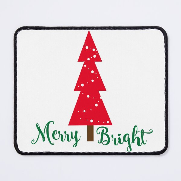 Item preview, Merry Bright Red Christmas Tree designed and sold by lesrubadesigns.