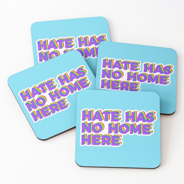 Item preview, Hate Has No Home Here | Rainbow designed and sold by Scribble Log.
