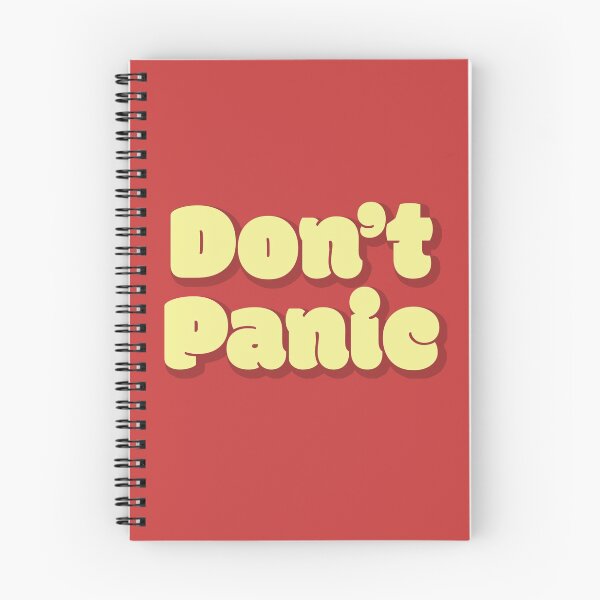 Item preview, Don't Panic designed and sold by samvschantz.