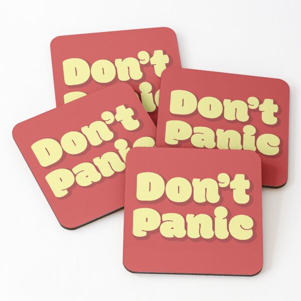 Item preview, Don't Panic designed and sold by samvschantz.