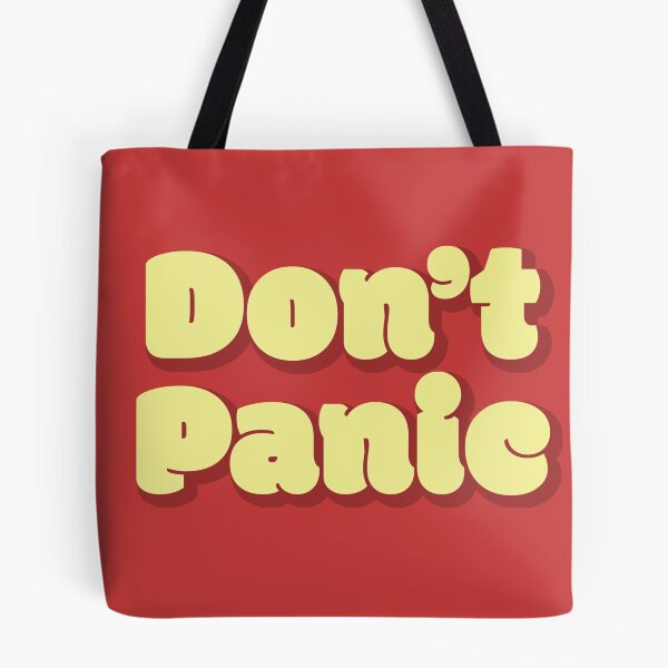 Item preview, Don't Panic designed and sold by samvschantz.