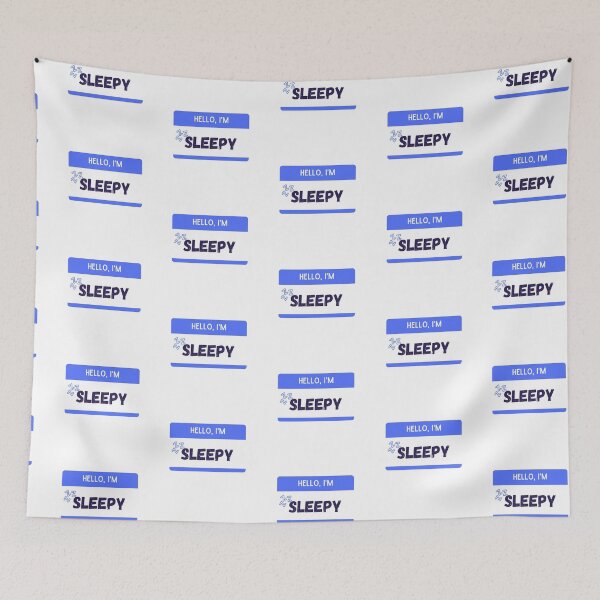Item preview, Hello I'm Sleepy designed and sold by supercomfy.