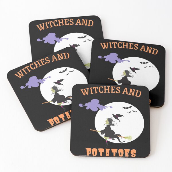 Item preview, Witches and Potatoes Funny Halloween designed and sold by HQ Prints.