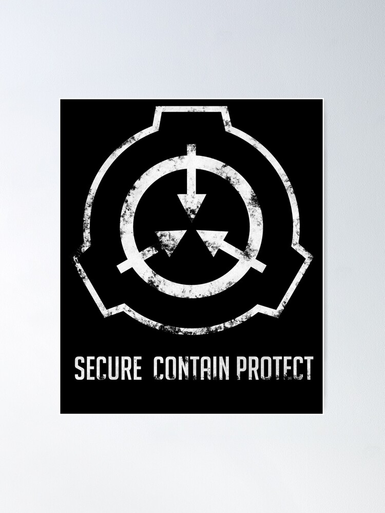 SCP Foundation Secure Contain Protect TShirt Poster by Olli