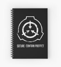 SCP: Secure. Contain Protect Spiral Notebook