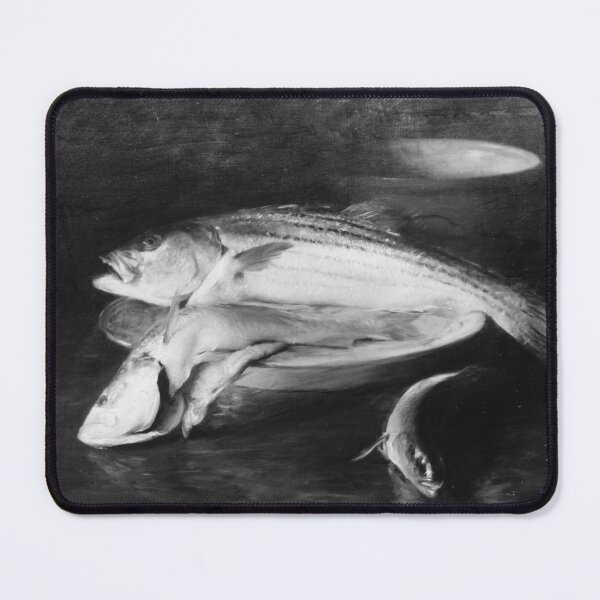 Artikelvorschau, Fisch, William Merritt Chase, Berührender Fisch, 996 entworfen und verkauft von Purrfecta.