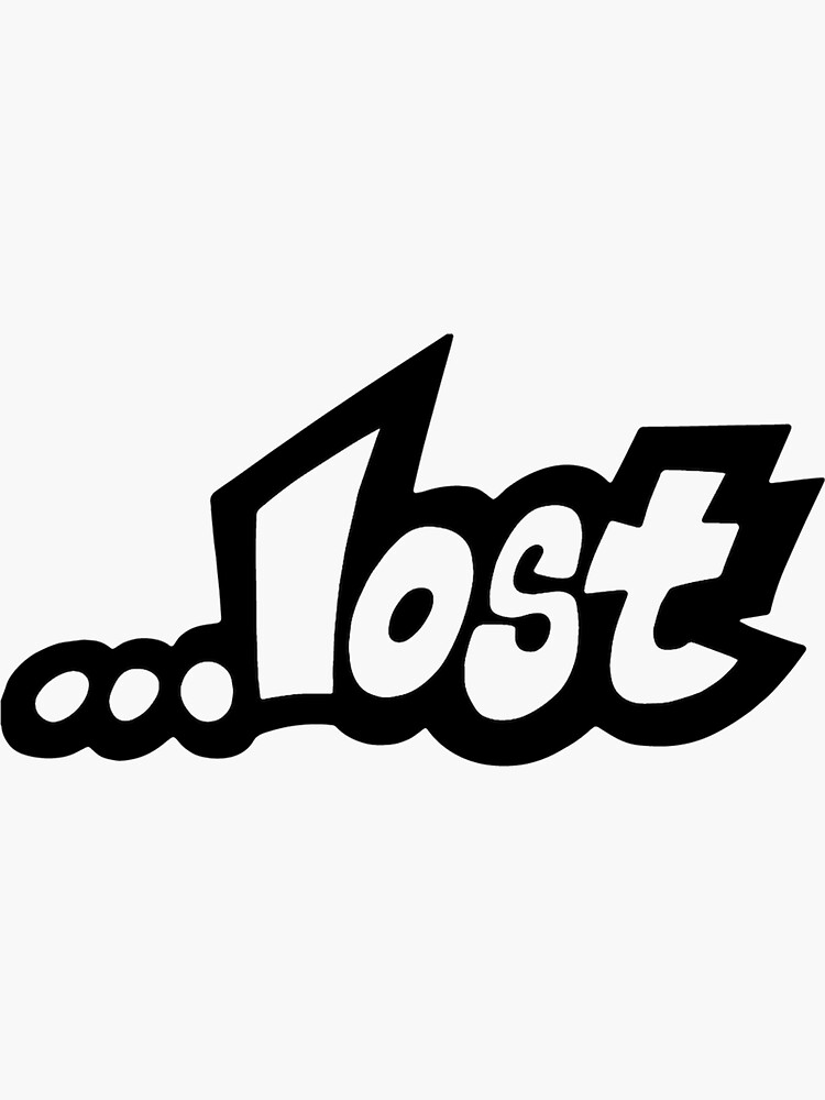 "Lost Surfboards" Sticker for Sale by weirdjenia Redbubble