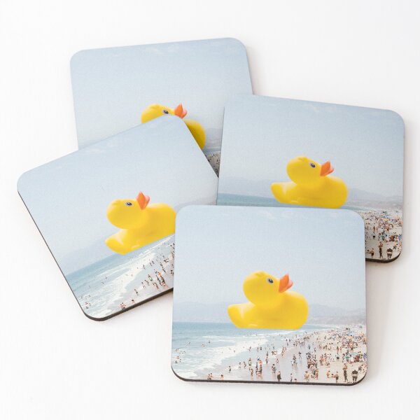 Item preview, Playing duck at beach designed and sold by ESCAPZ.