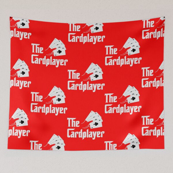 Item preview, The Cardplayer - Funny Pcker Playing Card Gambler Gambling Card Game Player Joke for Men an Women designed and sold by Valerie Witting.