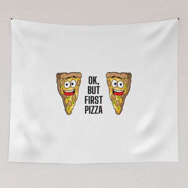 Item preview, Ok But First Pizza designed and sold by CRAZY-T.
