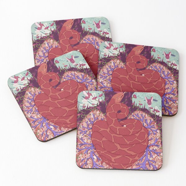 Item preview, THE LUNGS AND HEART SNAKE ART designed and sold by simonclaws.