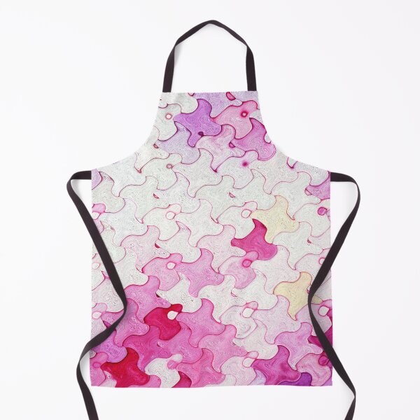 Item preview, Pink and White Abstract Waves Fun Whimsical designed and sold by wenarts.