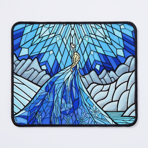 Item preview, Frozen Fractals in the Stained Glass Window designed and sold by storybeth.