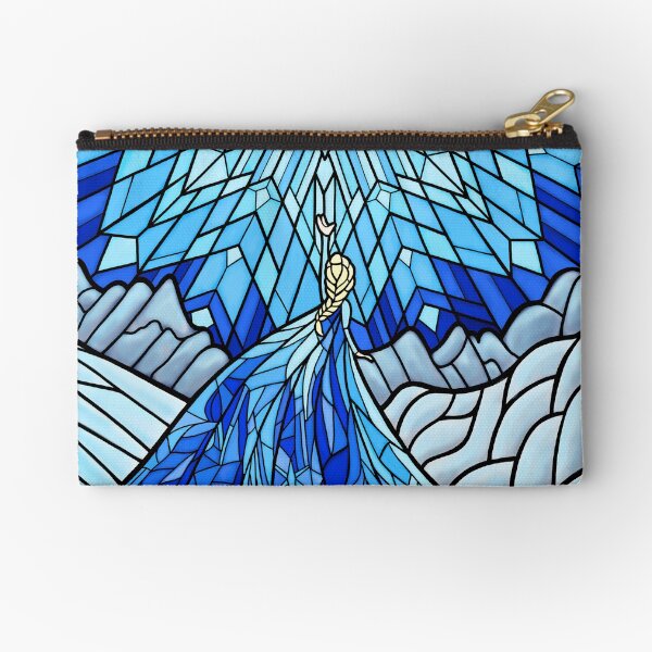 Item preview, Frozen Fractals in the Stained Glass Window designed and sold by storybeth.