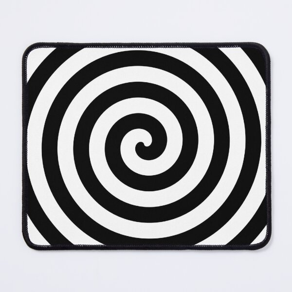 Item preview, Psychedelic Hypnotic Swirl - Black and White designed and sold by Wizzles Emporium.