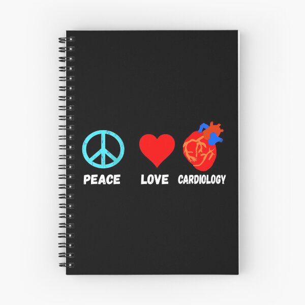 Item preview, Cardiology Peace Love Cardiologist Cardiac Cath Lab Nurse designed and sold by iesingc.