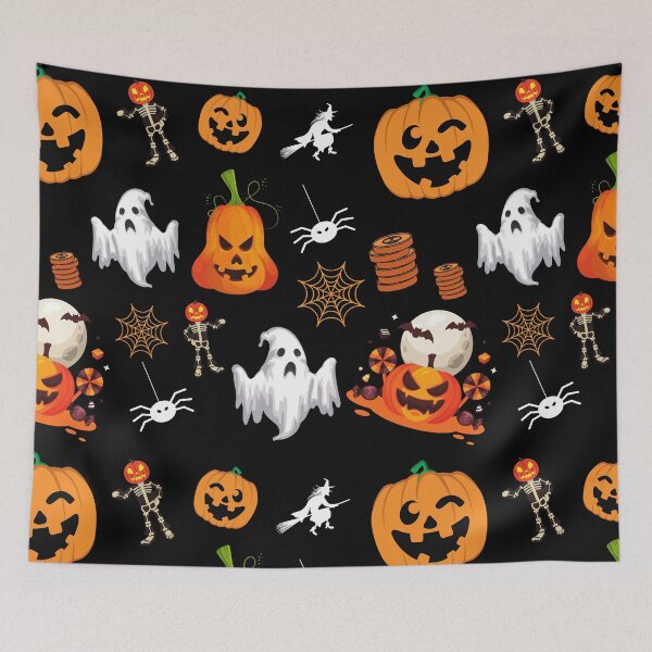 Item preview, Halloween Patterns designed and sold by CreativeMansion.