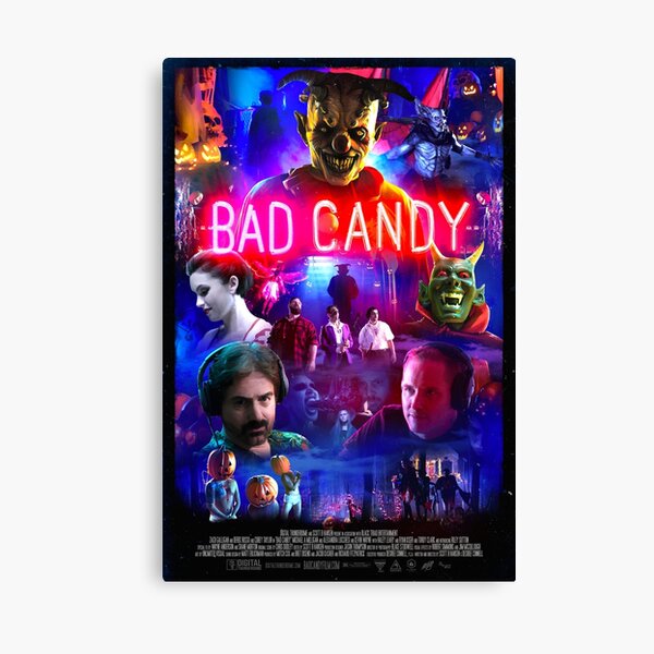 Bad Candy Poster 1 Canvas Print