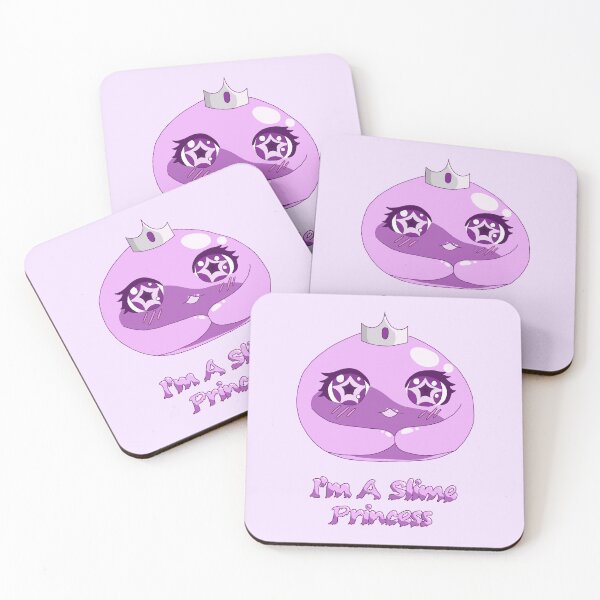 Item preview, Cute Pink Cartoon Slime Princess designed and sold by TheFoxyWolfShop.