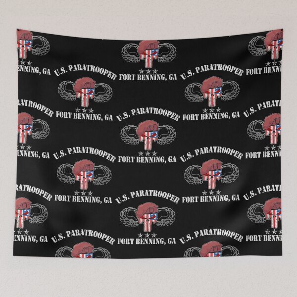 Item preview, U.S Paratrooper Fort Benning GA Tshirt, Veterans Day Gift designed and sold by Valerie Witting.