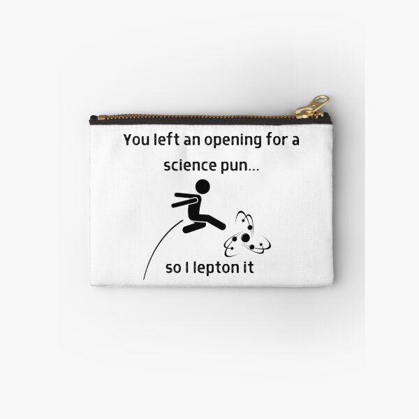 Item preview, Lepton Science Pun designed and sold by Sci-Ninja-Blog.