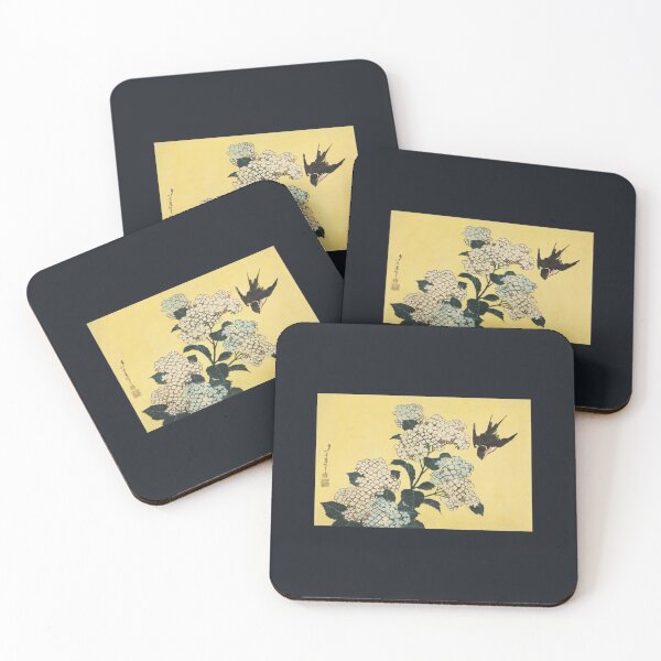 Item preview, Hydrangea and Swallow, from an untitled series of designed and sold by EthanoMarcus.